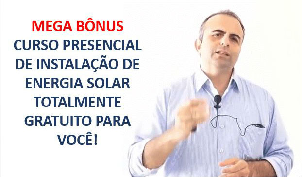 curso presencial de instalacao de energia solar gratuito